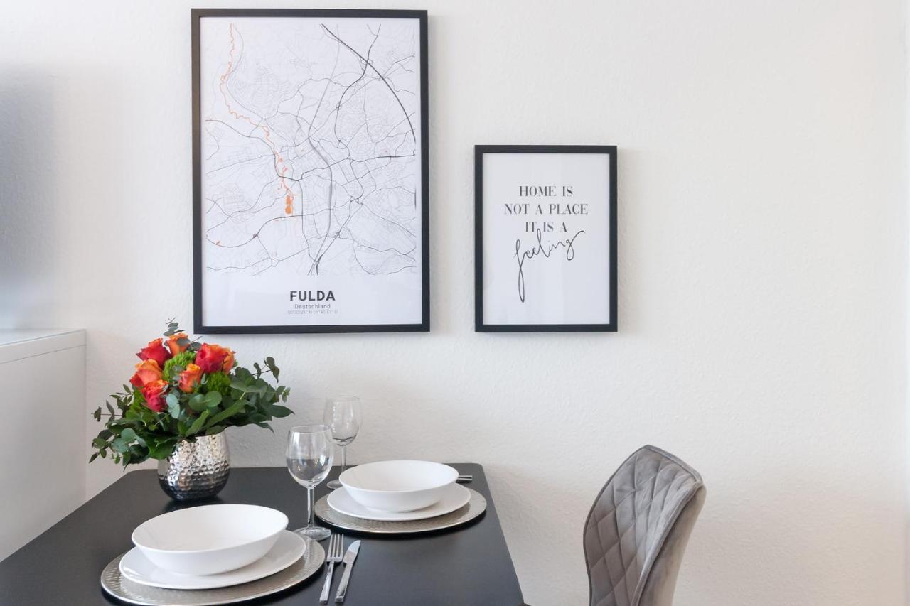 Modernes Apartment Liobablick Nr1 Fewo Fulda Petersberg Petersberg  Eksteriør bilde