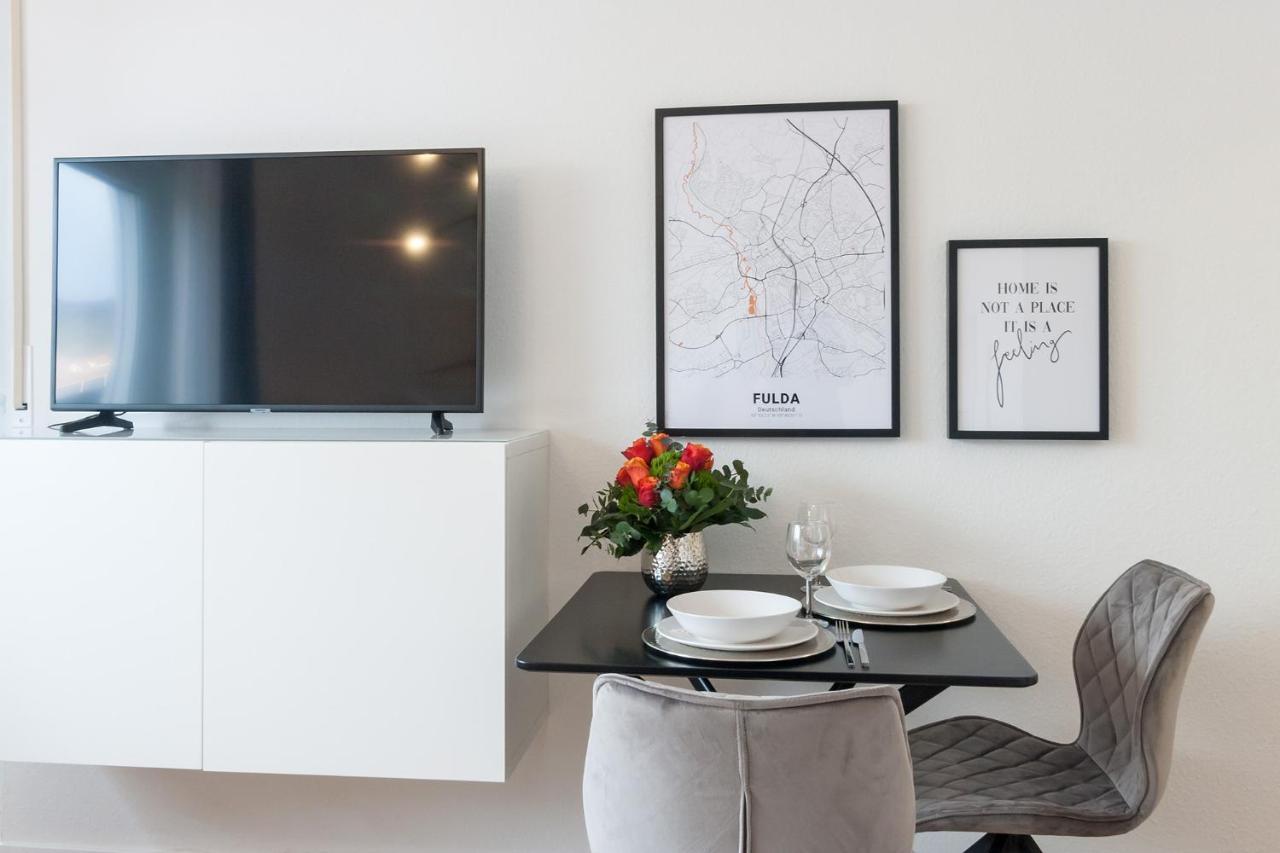Modernes Apartment Liobablick Nr1 Fewo Fulda Petersberg Petersberg  Eksteriør bilde